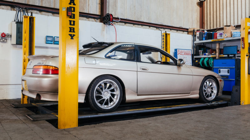 Soarer Toyota Drift Limits Performance Hertfordshire garage